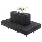 Cira Rectangle Seating Black